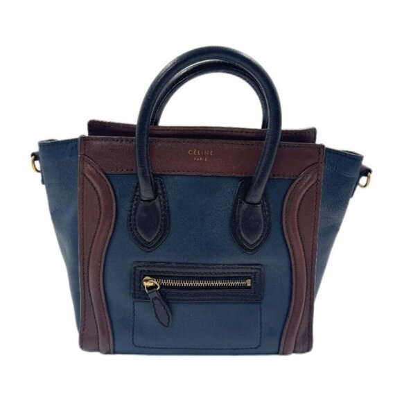 Celine Mini Luggage Tricolor bag CE16 - Picture 1 of 8
